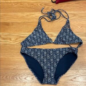 Aerie Blue Patterned Bikini